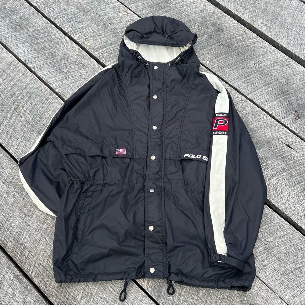 Vintage 1997 Polo Sport Hooded Jacket - Picture 3 of 6